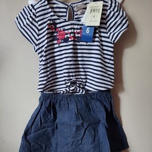 Brand new Lucky Brand Girls dress size 6